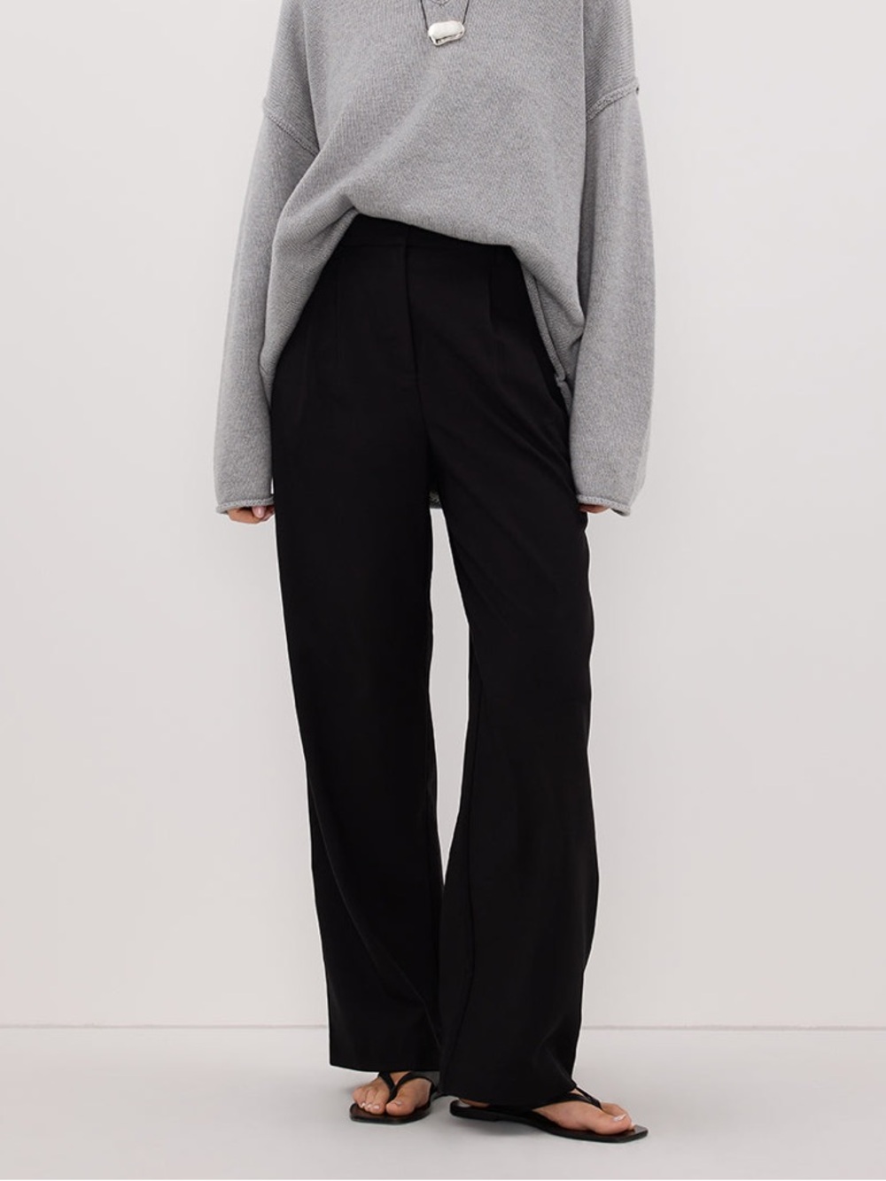 DISSH Remy Black Tailored Dress Pants